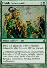 Japanese Elvish Promenade ~ Near Mint Lorwyn Foreign MTG Magic UltimateMTG Green