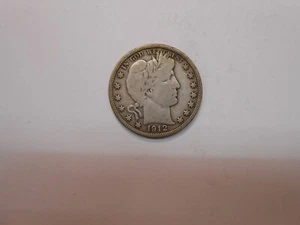 1912 S medio dólar F barber - Imagen 1 de 2
