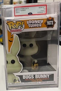 Bugs Bunny "Looney Tunes" Animation 1673 Funko Pop! PSA 10 GEM MINT - Picture 1 of 1