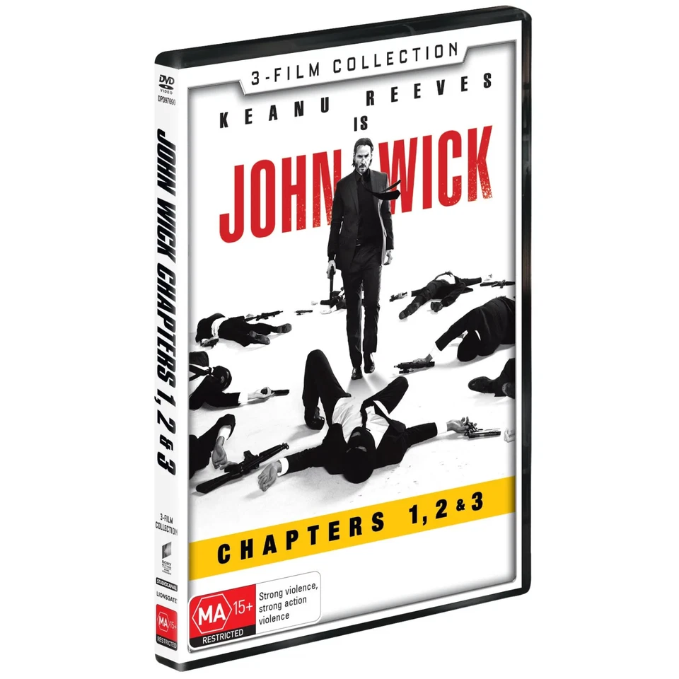 JOHN WICK : Chapters 1 2 3 : NEW DVD - image 1 of 1