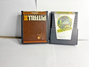 (2 Games Lot) Frogger/Pitfall 2 Atari 2600 Vintage Games *Not Tested* - Picture 1 of 3