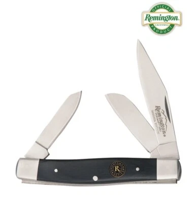 Remington pocket knife Stockman 3 blade Wood Handle - Image 1 of 3