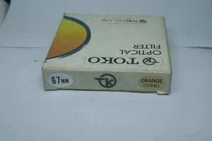 TOKO OPTICAL FILTER 67MM ORANGE - Picture 1 of 2