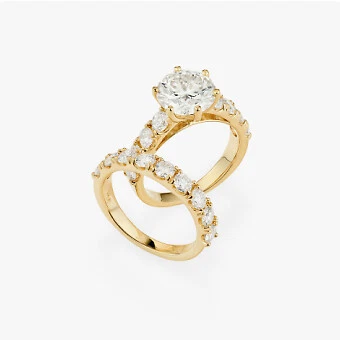 Engagement and wedding