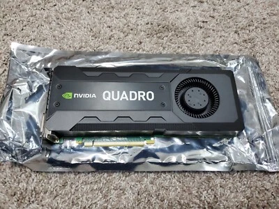 PNY NVIDIA QUADRO K5200 GPU 8GB GRAPHICS PROCESSING UNIT VIDEO CARD VCQK5200-T - Image 1 of 4