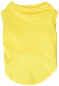 Mirage Pet Products 14-Inch Plain Shirts, Large, Yellow