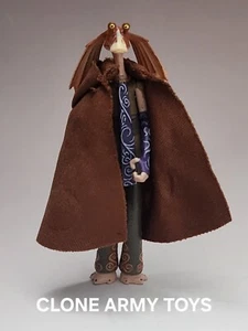 Star Wars Jar Jar Binks Clone Wars Collection CW65 3.75 Loose - Picture 1 of 1