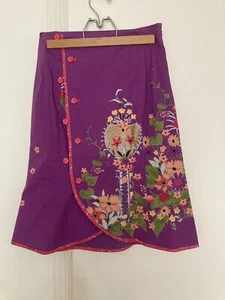 Anthropologie Odille Size Violet 0 Skirt New - Picture 1 of 6