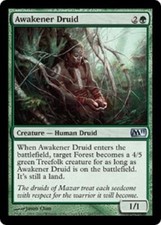 1x  Awakener Druid M11 Magic 2011 card Magic the Gathering MTG
