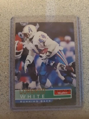 1995 SkyBox Impact #60 Lorenzo White Oilers Football Card - Image 1 of 2