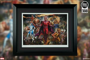 Impresión artística enmarcada de Magneto y la Hermandad de Mutantes Sideshow X-MEN 500495F - Imagen 1 de 7