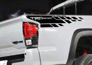 Calcomanía adhesiva gráfica cama lateral TRD Sport diseñada para Toyota Tacoma 2016 - Imagen 1 de 3