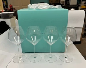 Tiffany & Co. Connoisseur Pinot Noir Wine Glass in Crystal Glass, Set of Four - Picture 1 of 19