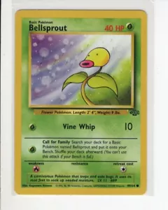 JUEGO DE CARTAS POKEMON BELLSPROUT JUNGLE 49/64 LP - Imagen 1 de 1