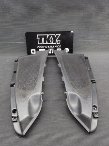 Honda Civic Rear 6X9 Speaker Covers Black Plastic 96-00 EK9 EK4 CTR VTI SiR 3 - Picture 1 of 10