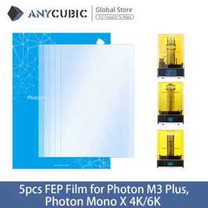 Anycubic FEP Film Set 5 Pieces 240mm*165mm für SLA 3D Drucker Photon Mono X 4K/6 - Bild 1 von 9