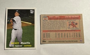 2021 TOPPS X MICKEY MANTLE COLLECTION YANKEES #12 - 1957 TOPPS - FREE SHIPPING - Picture 1 of 1