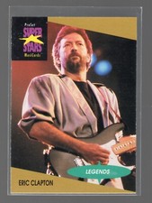 Eric Clapton 1991 #3 Pro Set SuperStars MusiCards Rock Express