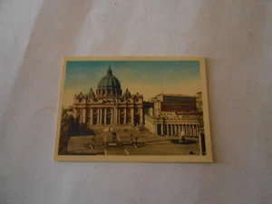 cartolina-ROMA-PIAZZA E BASILICA DI S.PIETRO-cm.7,5x11 - Foto 1 di 1