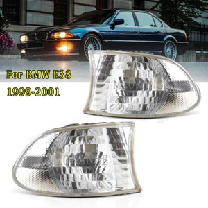 Corner Lights Lamps For BMW E38 99-01 7-SERIES 740i 740iL 750iL Turn Signal PAIR - Bild 1 von 12