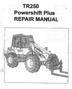 Matbro TR250 Werkstatthandbuch Handbuch auf CD TR 250 Turbo Terex - Bild 1 von 3