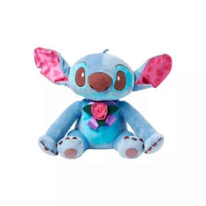 2023 Disney Parks Valentine’s Day Stitch Plush 10" NWT - Picture 1 of 5