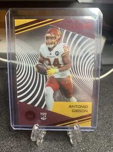 Antonio Gibson 2020 Chronicles Clear Vision Rookie RC CV-10 Red 143/199 WFT - Picture 1 of 1