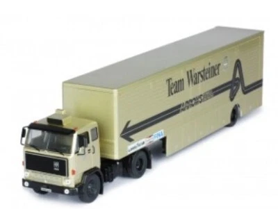 IXOMODELS - VOLVO F89 4x2 con rimorchio a pianale ribassato 1 Axle Team WARST... - Immagine 1 di 4
