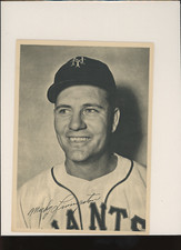 1949 New York Giants Picture Pack Paper Photo Mickey Livingston