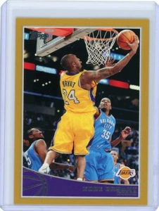 2009-10 Topps Gold #123 Kobe Bryant No 0245 of 2009 - Picture 1 of 2