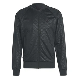 adidas Originals Adicolor Retro Collared Track Top Blue Denim Jacket Men Size - Picture 1 of 10