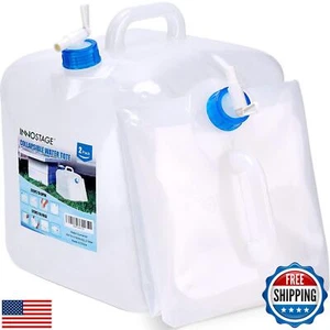 INNO STAGE 5.3 Gallon Collapsible Water Container with Spigot, Food-Grade Cam - Picture 1 of 5