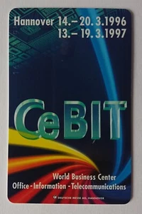 Telefonkarte Telefonwertkarte Sammelkarte CeBit World Business Center Hannover - Bild 1 von 2