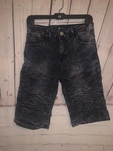 Boys black shorts size 18 skinny fit - Picture 1 of 2