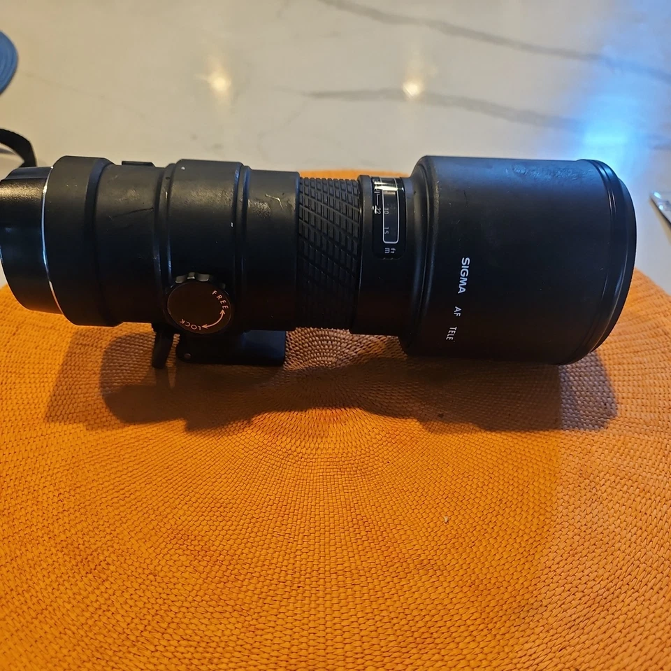 SIGMA AF Tele 400mm F5.6 Multi-Revestimiento Sony montaje un solo artículo de JAPÓN Usado Foto 1 de 4