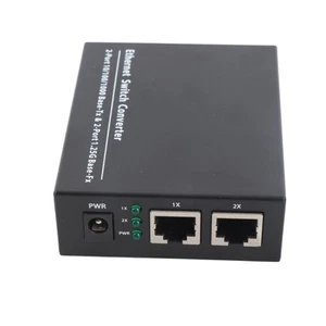 Fiber Transceiver Plug And Play Up To 120km SFP To RJ45 Fiber Media Converter FY - Afbeelding 1 van 31