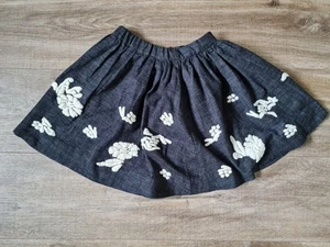 Bonpoint- girls grey cotton blend skirt. 4 y. BNWT. - Picture 1 of 8