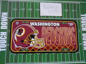 Washington Redskins Nummernschild NEU Vintage NFL - Bild 1 von 3