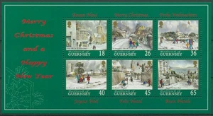 Guernsey 2000 Weihnachten Kirchen Block 25 postfrisch (C42145) - Picture 1 of 1