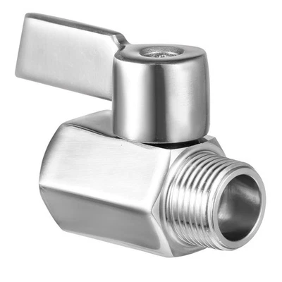 1 mini acciaio inossidabile 304 con manico in acciaio inossidabile (argento). - Immagine 1 di 4