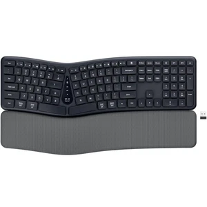 Tmice Wireless Ergonomic Keyboard, Split Keyboard with Wrist Rest, USB-C - Picture 1 of 8