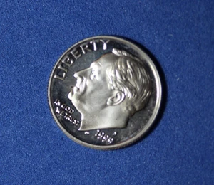 Moneda de diez centavos Roosevelt Silver 1999-S #P31600 - Imagen 1 de 2