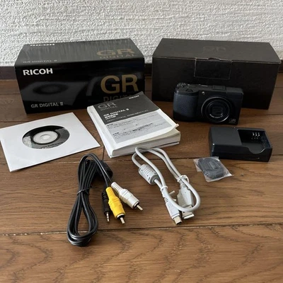 [ Exc ] Ricoh GR Digital II Compact Digital Camera 2,240 shots Tested in BOX #47 - Image 1 of 4