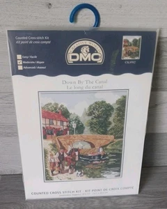 DMC Down By The Canal Counted Cross Stitch CK4982 Dimensions 10 X 12" - Picture 1 of 10