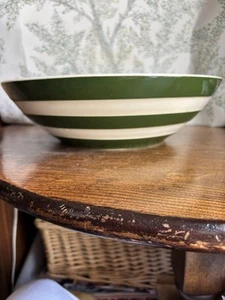 T G Green Large Serving Bowl - Picture 1 of 4