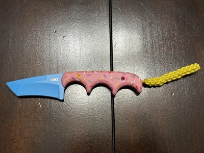 CRKT Alan Folts Minimalist Dessert Warrior Fixed Tanto Neck Knife - Image 1 of 4