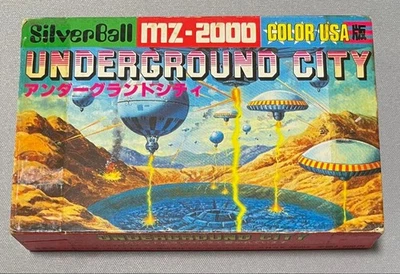 UNDERGROUND CITY – Sharp MZ-2000 – SilverBall 1983 Japan – Color USA Ver. Rare - Image 1 of 4