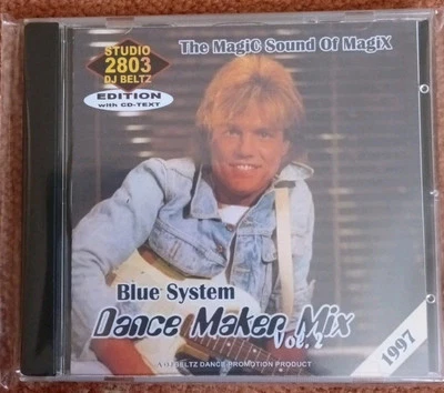 Blue System : Dance Maker Mix Vol. 2 - CD NEW & Sealed Megamix CD-Text Fans Rare - Image 1 of 3