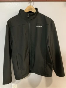 Giacca da lavoro Food Lion nera softshell full zip foderata in pile taglia M - Foto 1 di 9