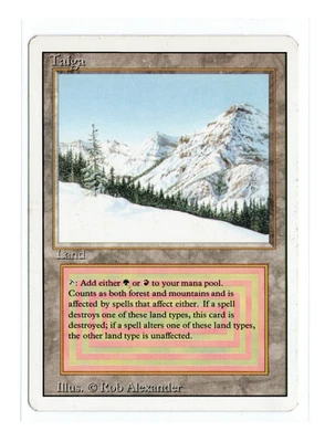 MTG - Taiga - Normal - Revised - LP - Image 1 of 2